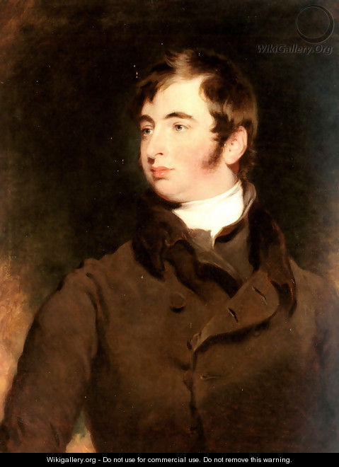 Portrait of George Charles Pratt, Earl of Brecknock (1799-1866) - Sir Thomas Lawrence