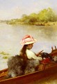 La Promenade Sur Le Lac (Boating on the Lake) - Ferdinand Heilbuth