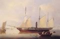 Unicorn in Salem Harbour - Fitz Hugh Lane