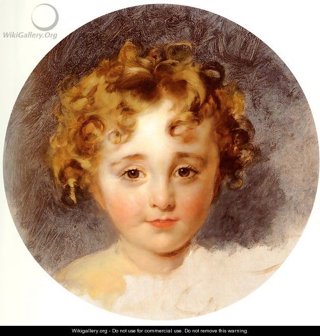 Portrait Of The Hon, George Fane (1819 - 1848), Later Lord Burghersh, When A Boy - Sir Thomas Lawrence