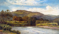 The Conway Near Bettws y Coed - Benjamin Williams Leader