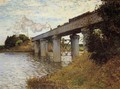 The Railway Bridge At Argenteuil - Claude Oscar Monet