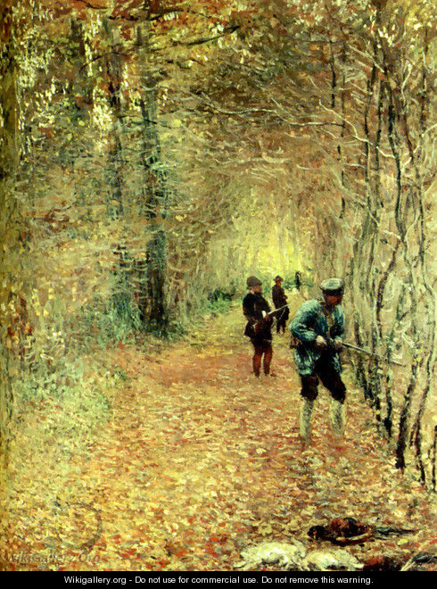 The Shoot - Claude Oscar Monet