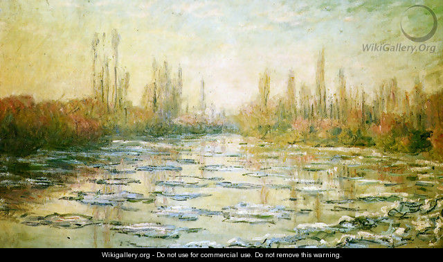 The Ice-Floes 2 - Claude Oscar Monet