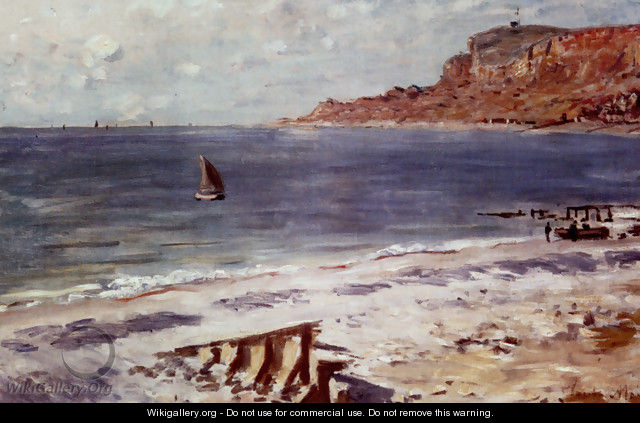 Sailing At Sainte-Adresse - Claude Oscar Monet