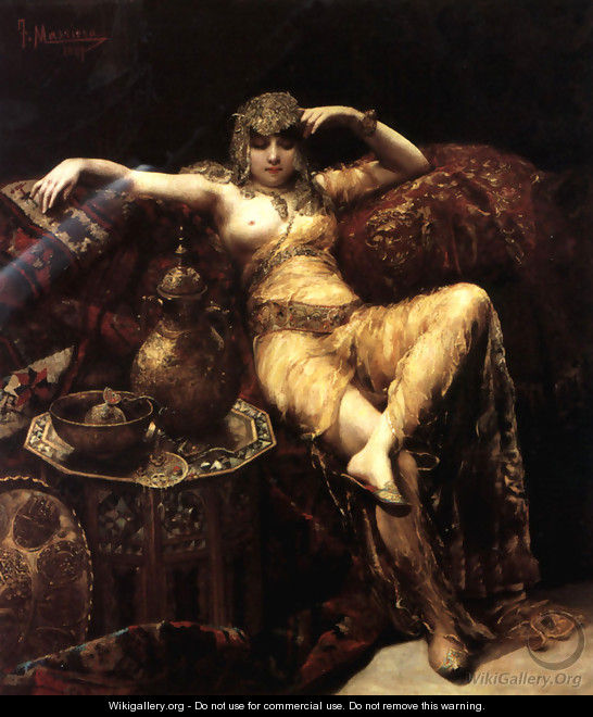 A Harem Beauty - Francisco Masriera y Manovens