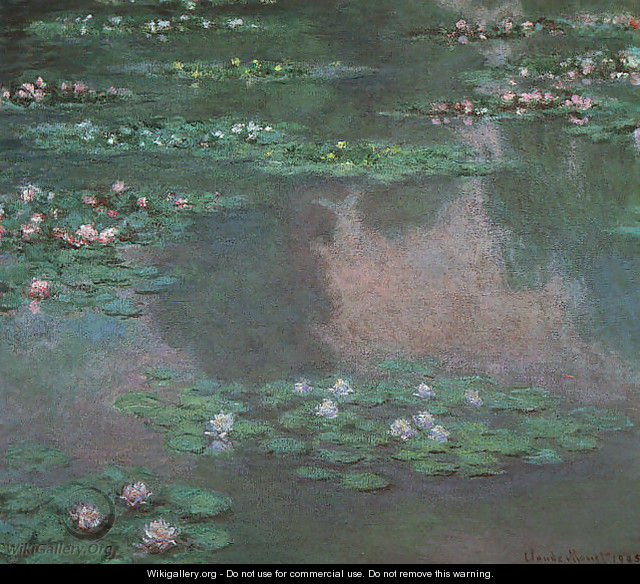 Water Lillies I - Claude Oscar Monet