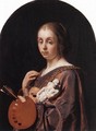 Pictura (an allegory of painting) - Frans van Mieris
