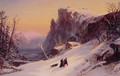 Winter in Switzerland - Jasper Francis Cropsey