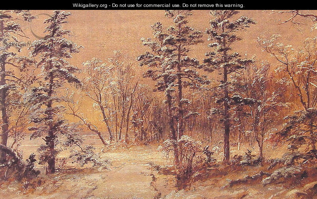 Winter Woodland - Jasper Francis Cropsey