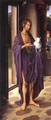 The Donne Triptych [detail: 1, left wing] - Hans Memling