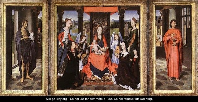 The Donne Triptych - Hans Memling
