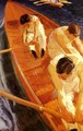 En la yola (Zarauz) (In the Rowing Boat (Zarauz)) - Joaquin Sorolla y Bastida