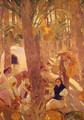 El palmeral - Elche (Palm Grove) - Joaquin Sorolla y Bastida