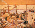 La pesca del atun - Ayamonte (The Tuna Catch - Ayamonte) - Joaquin Sorolla y Bastida