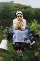 The Milkmaid - Joaquin Sorolla y Bastida