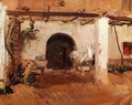 Casa de Huerta, Valencia (study) - Joaquin Sorolla y Bastida