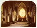 Interior of a Church - Jan-Baptiste Tetar van Elven