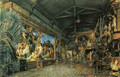 Das Atelier vor der Versteigerung (Hans Makart's Studio Before the Auction) - Rudolf Ritter von Alt
