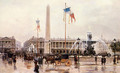 A View of the Place de la Concorde - Ulpiano Checa y Sanz