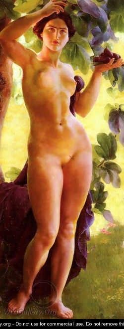 Baigneuse Aux Figues (Bather with Figs) - Charles Lucien Moulin