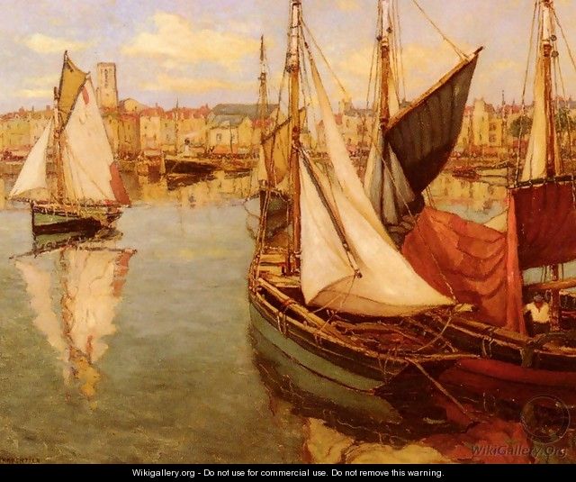 Dans Le Port De La Rochelle (In the Port of La Rochelle) - Georges Charpentier