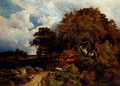 The road across the common - Sidney Richard Percy