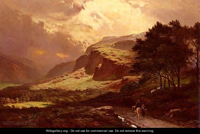 Langdale, Westmorland - Sidney Richard Percy