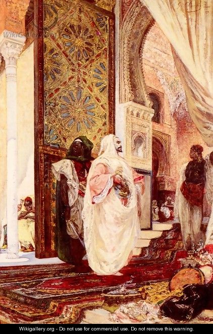 Entering The Harem - Georges Jules Victor Clairin