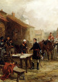 Wellington And Blucher Meeting Before The Battle Of Waterloo - Robert Alexander Hillingford