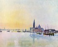 Venice, San Guirgio from the Dogana: Sunrise - Joseph Mallord William Turner