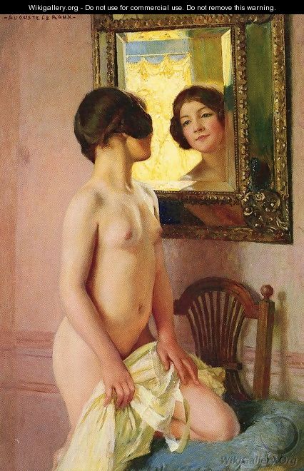 The Mirror - Jules Marie Auguste Leroux