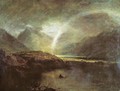 Buttermere Lake: A Shower - Joseph Mallord William Turner