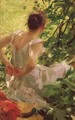 Kvinna som klär sig (Woman dressing) - Anders Zorn