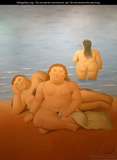The Beach - Fernando Botero