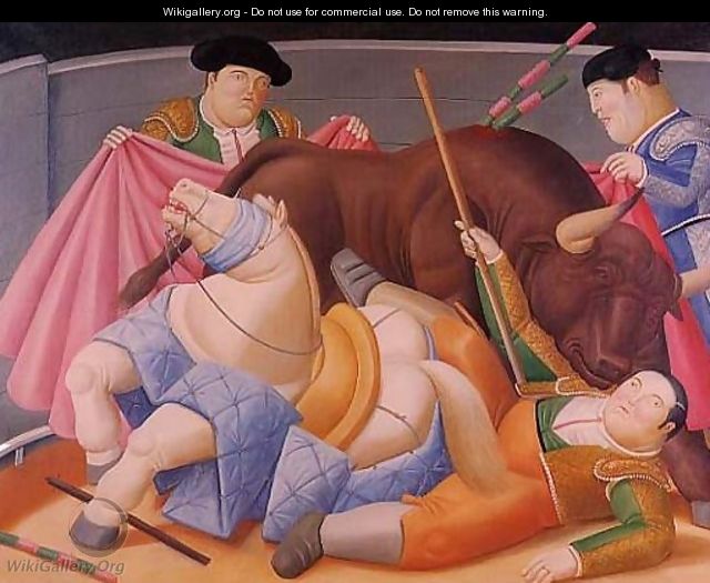 El Quite - Fernando Botero El Quite - Fernando Botero