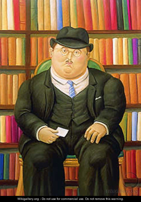 The Notary - Fernando Botero
