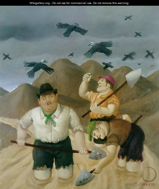 Esmeralderos - Fernando Botero