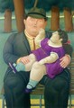 In The Park En El Parque - Fernando Botero