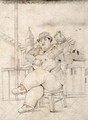 Man Playing The Guitar - Fernando Botero