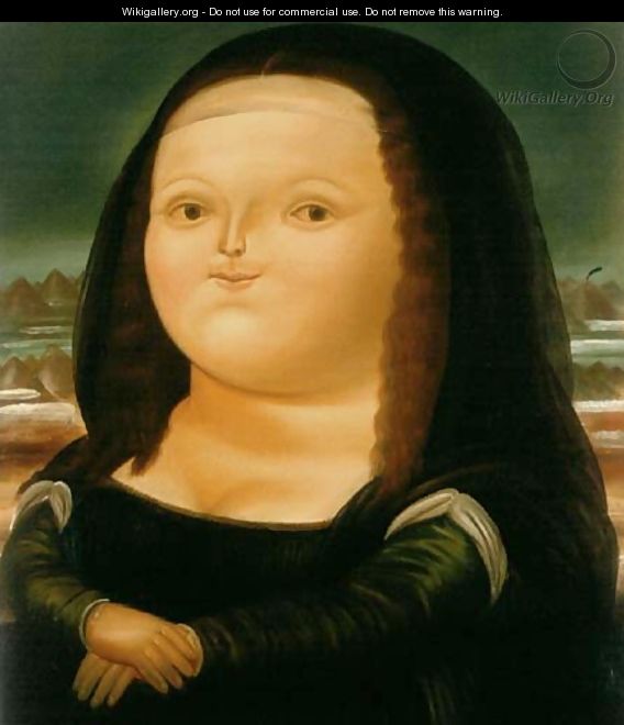 Mona Lisa Monalisa - Fernando Botero