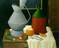 Still Life With A Mirror - Fernando Botero