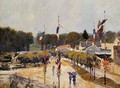 Fete Day At Marly Le Roi Formerly The Fourteenth Of July At Marly Le Roi - Alfred Sisley