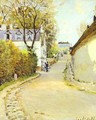 Rue De La Princesse Louveciennes Formerly Street In Ville DAvray - Alfred Sisley