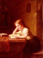 Das Lesende Madchen (Girl Reading) - Meyer Georg von Bremen