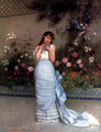 An Elegant Beauty - Auguste Toulmouche