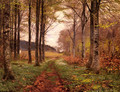 A Woodland Landscape - Hans Anderson Brendekilde