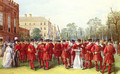 The Parade Of The Yeomen Of The Guard At Clarence House - Nicholas Chevalier