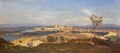 Avignon Seen from Villenueve-les-Avignon - Jean-Baptiste-Camille Corot