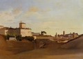 View of Pincio, Italy - Jean-Baptiste-Camille Corot